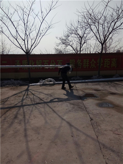 太阳能路灯安装施工